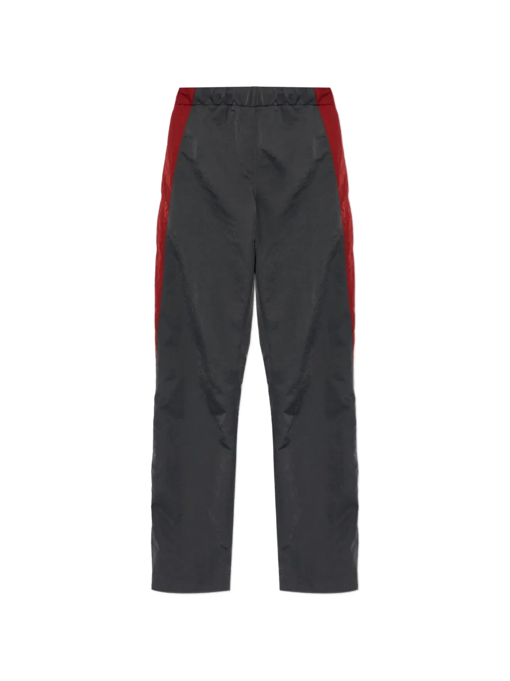 Lacoste Runway ruimvallende joggingbroek met streepdetail Grijs