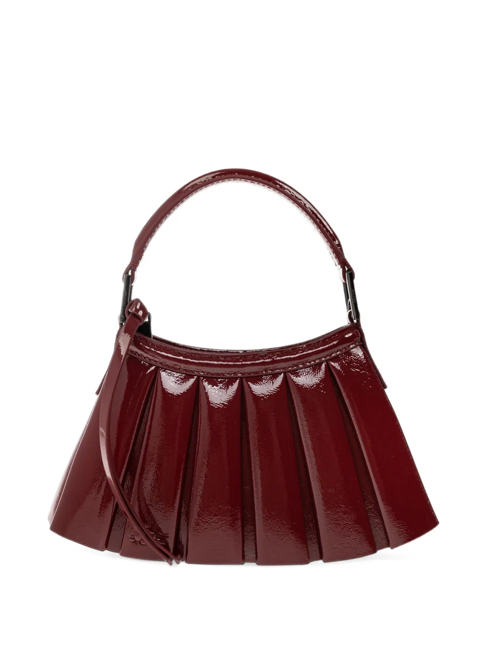 Lacoste Lakleren mini-portemonnee Rood