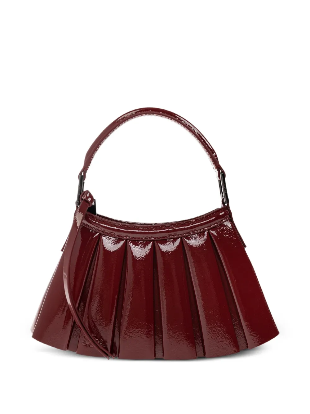 Lacoste Lakleren mini-portemonnee Rood