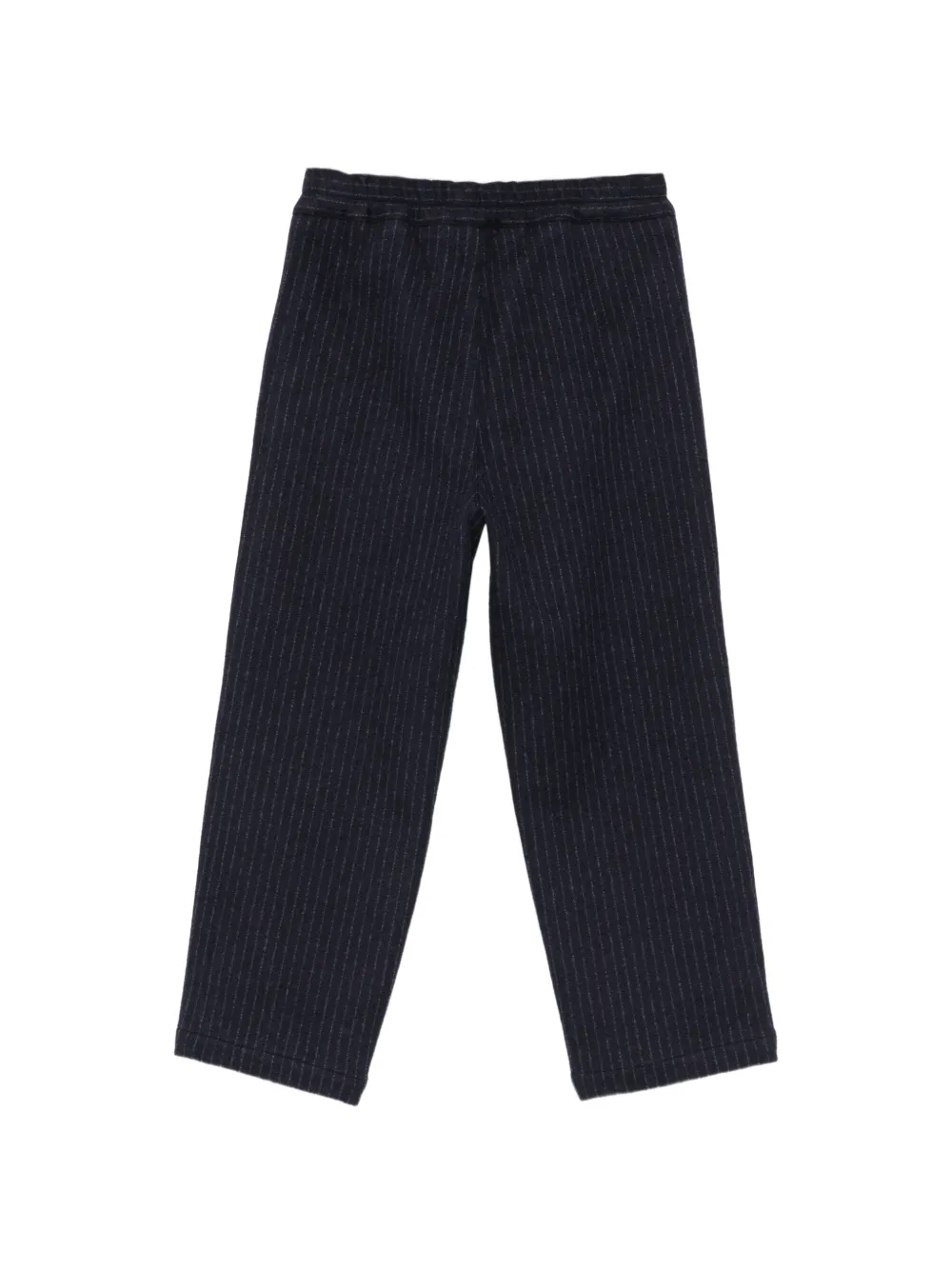 Il Gufo pinstripe-print trousers Blauw