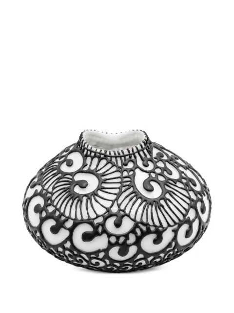 ENZO DE GASPERI lace-effect silicone vase