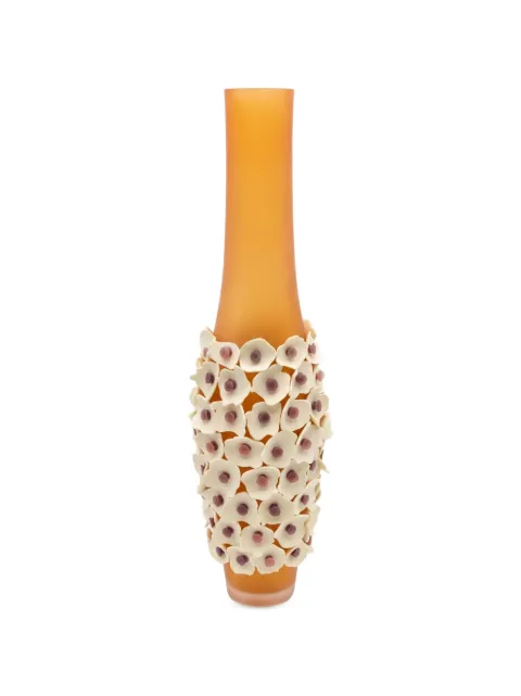ENZO DE GASPERI petal-embellished tall vase