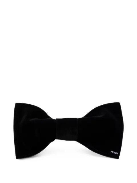 Prada barrette en velours