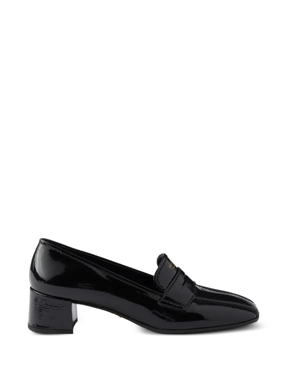 Prada Mocassini in pelle verniciata - Nero