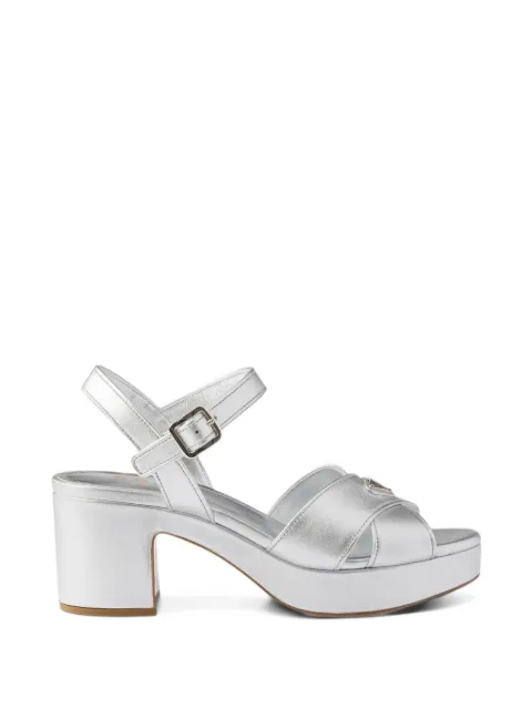 Prada nappa leather platform sandals