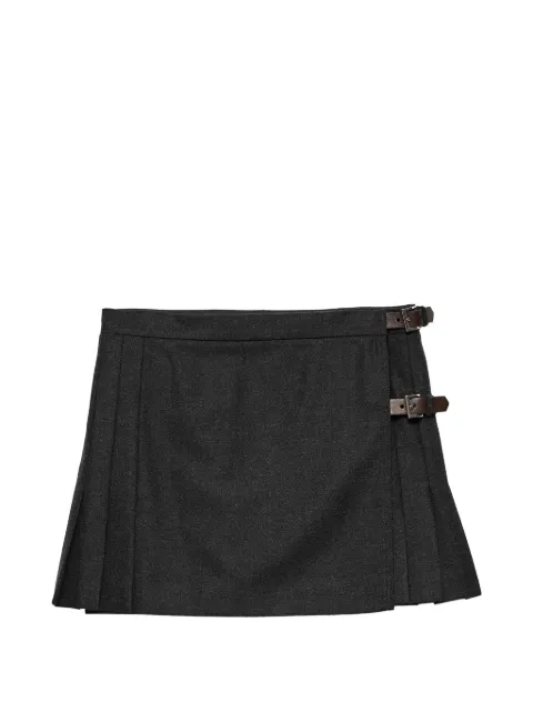 Prada Re-Wool miniskirt