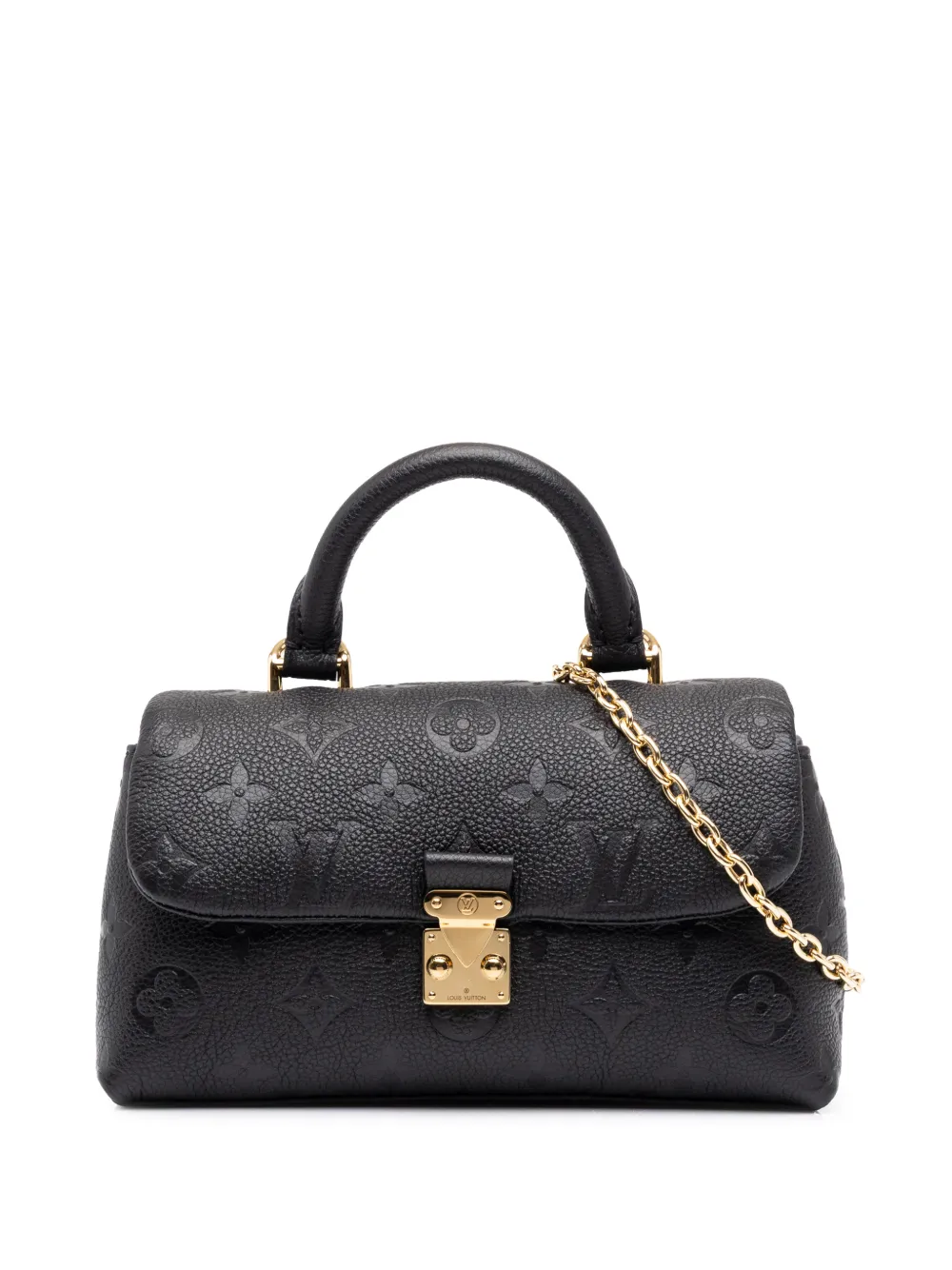 Louis Vuitton Pre-Owned 2021-2026 Monogram Empreinte Nano Madeleine satchel - Black