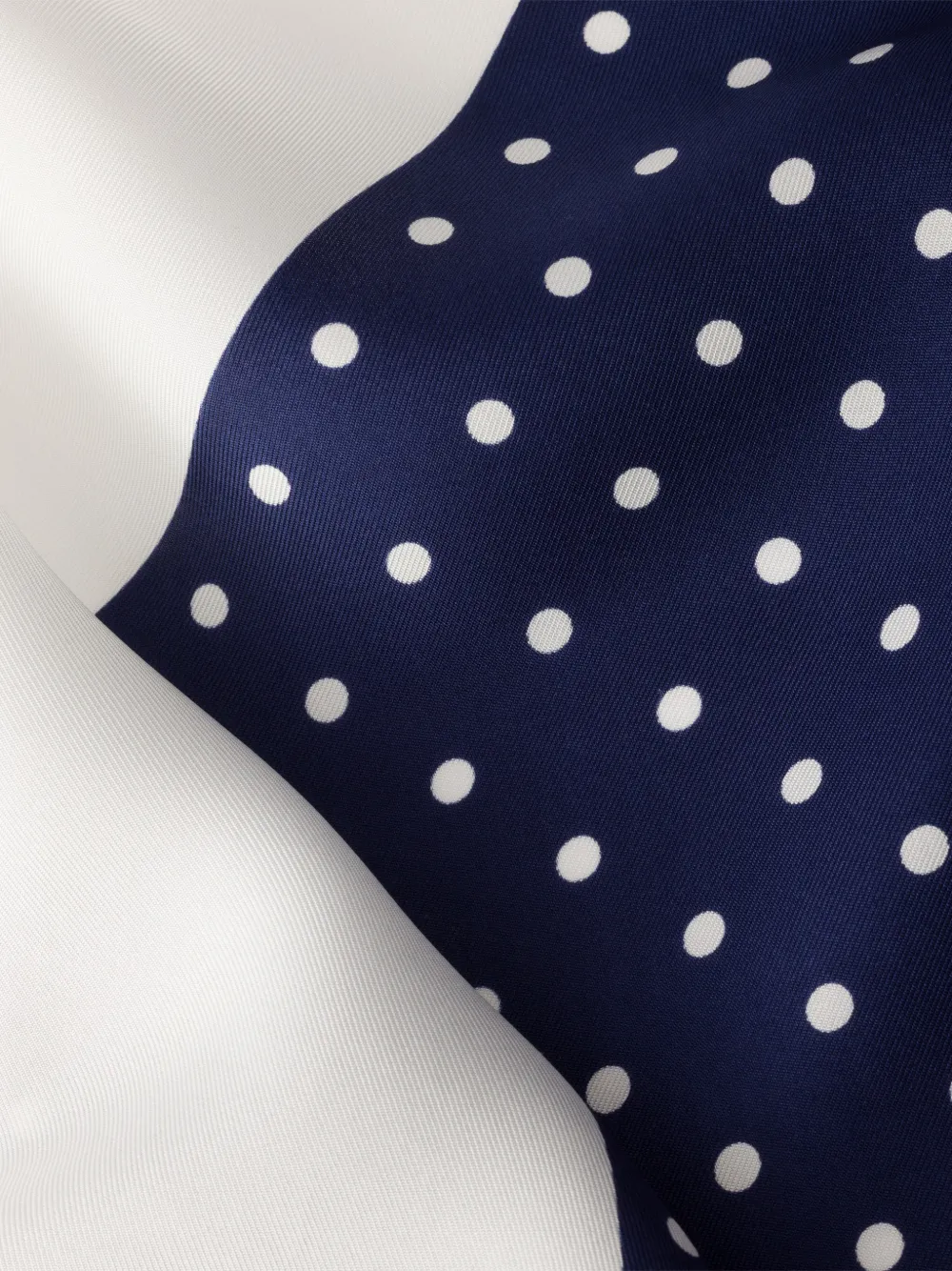 Prada Twill sjaal met print Blauw