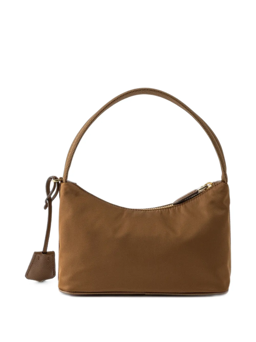 Prada Re-Edition 2008 Re-Nylon mini-tas Bruin