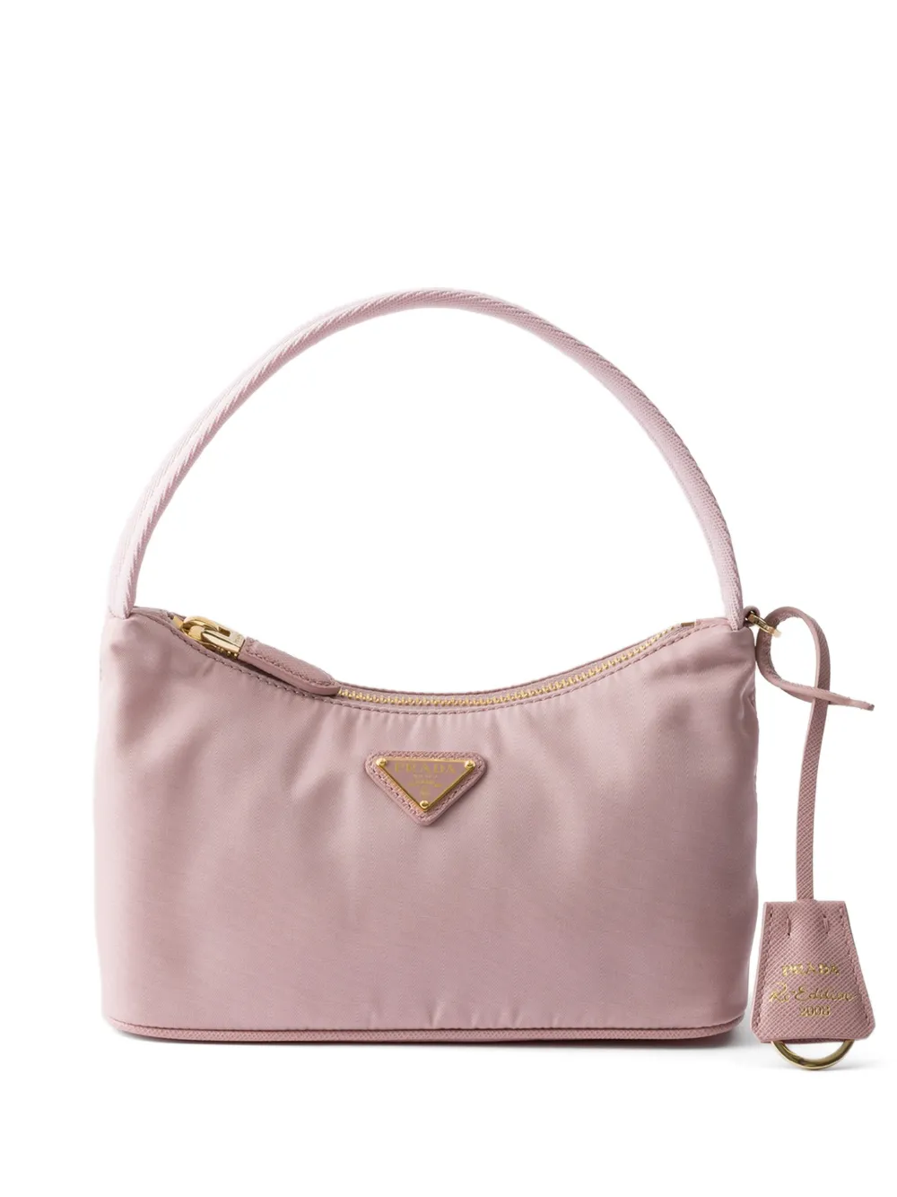 Prada Re-Edition 2008 Re-Nylon mini-tas Roze