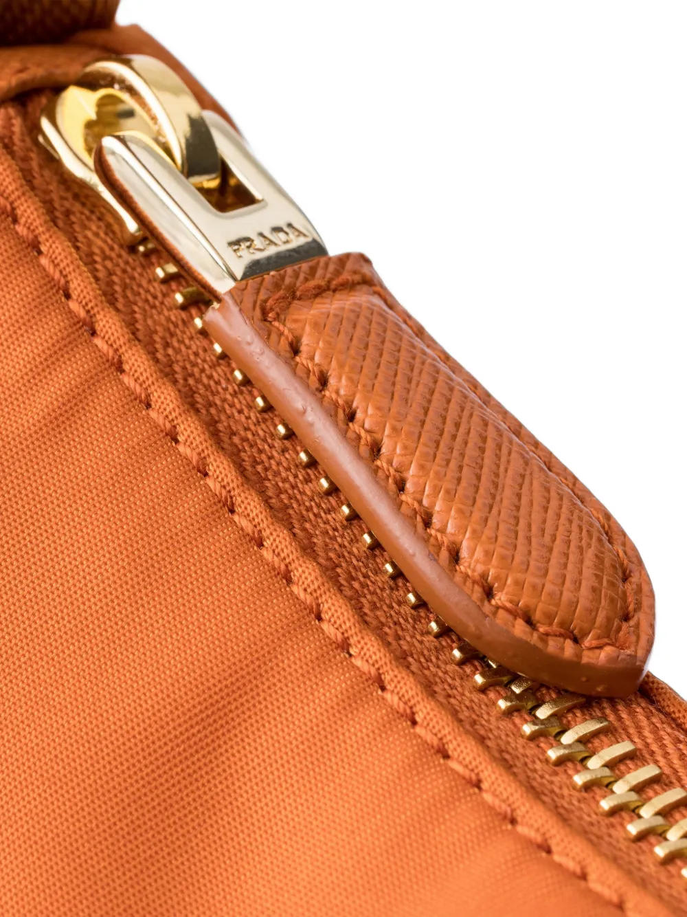 Prada Re-Edition 2008 Re-Nylon mini-tas Oranje