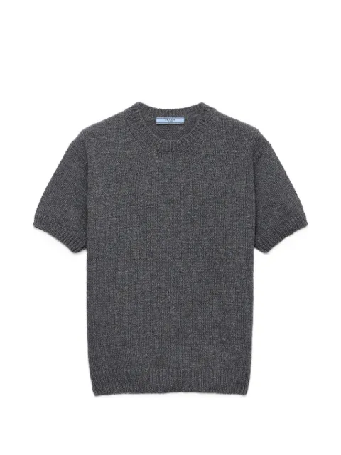Prada jersey de cachemira con manga corta