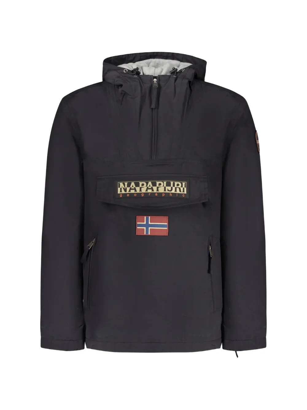 Napapijri Rainforest flap-pocket hooded jacket - Nero