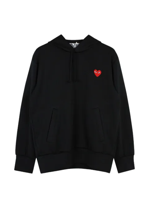 Comme Des Garçons Play heart-detail hoodie