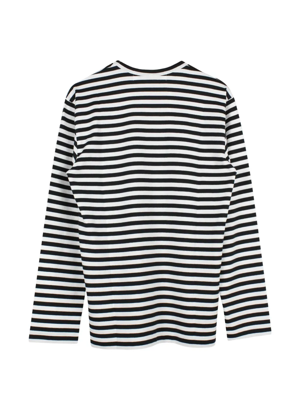 Comme Des Garçons Play Gestreept T-shirt Wit