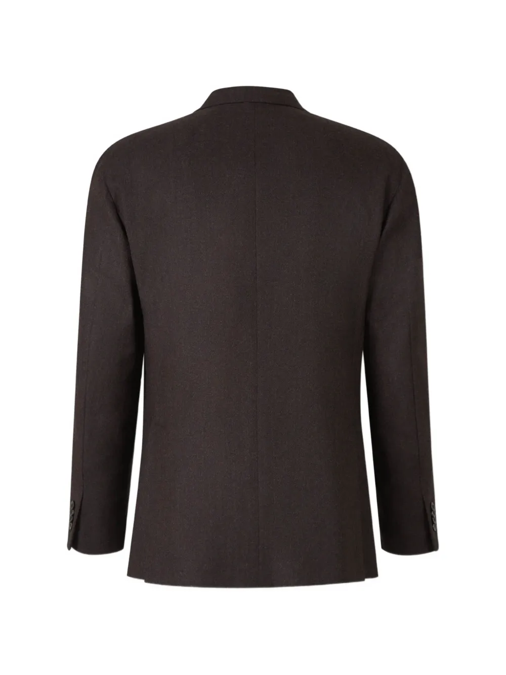 Boglioli notch-lapel wool blazer Bruin