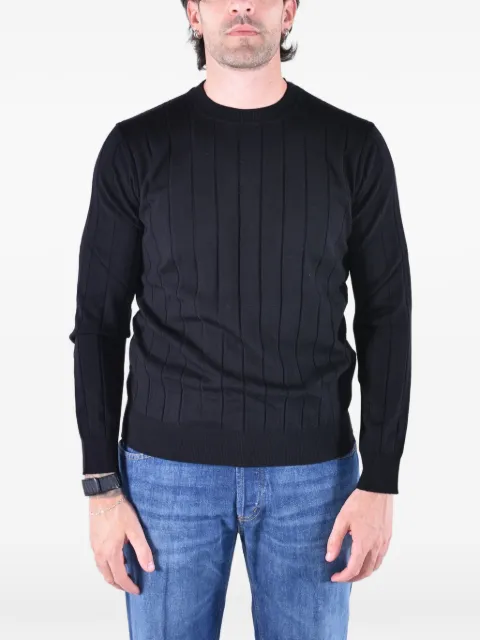 Kangra crew-neck ribbed-knit wool sweater