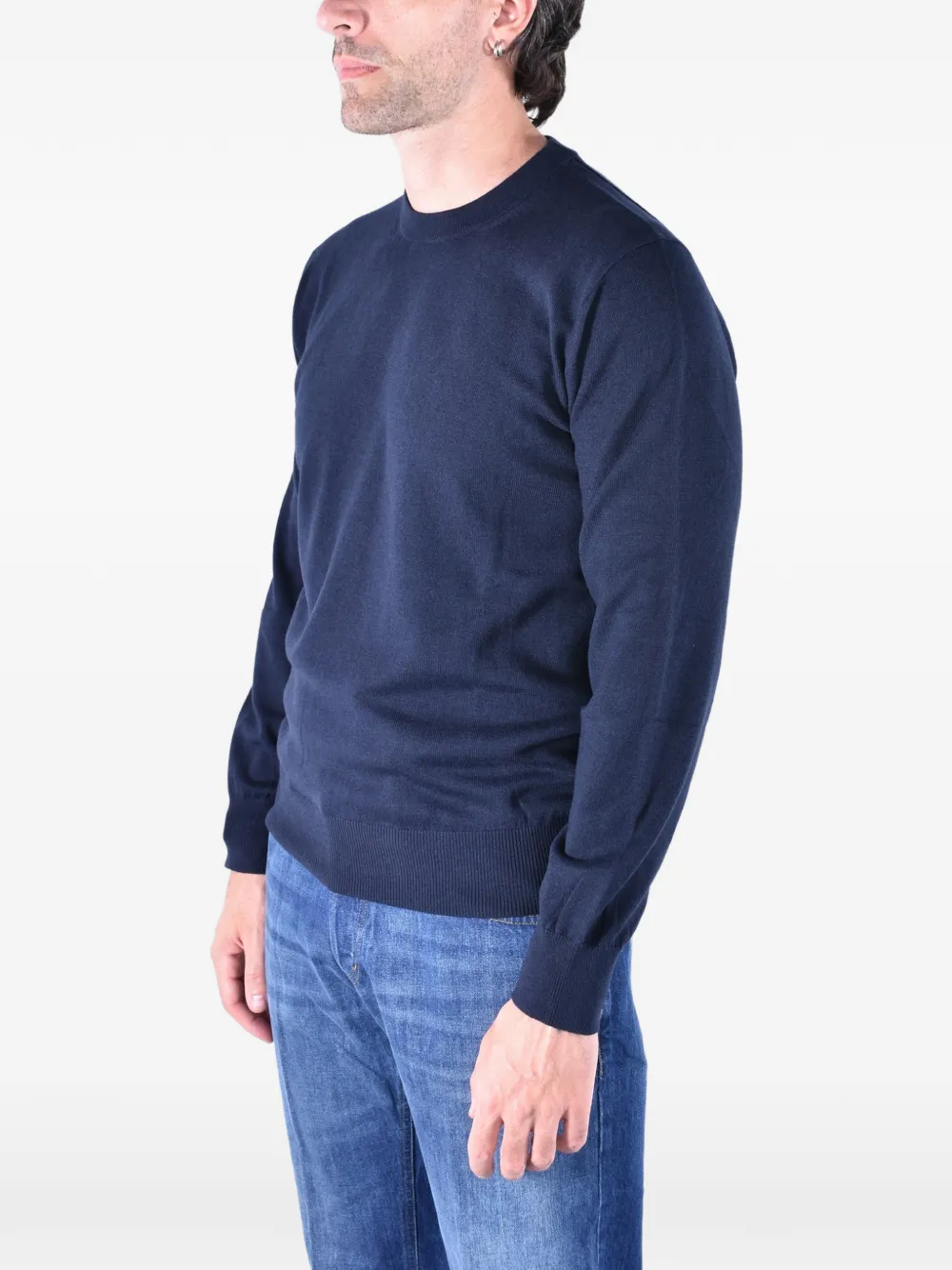 Kangra Trui met ronde hals Blauw