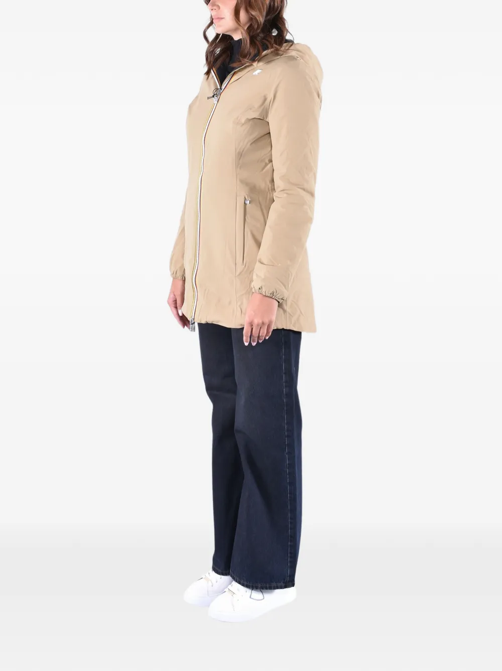 K-Way Denise omkeerbare jas Beige