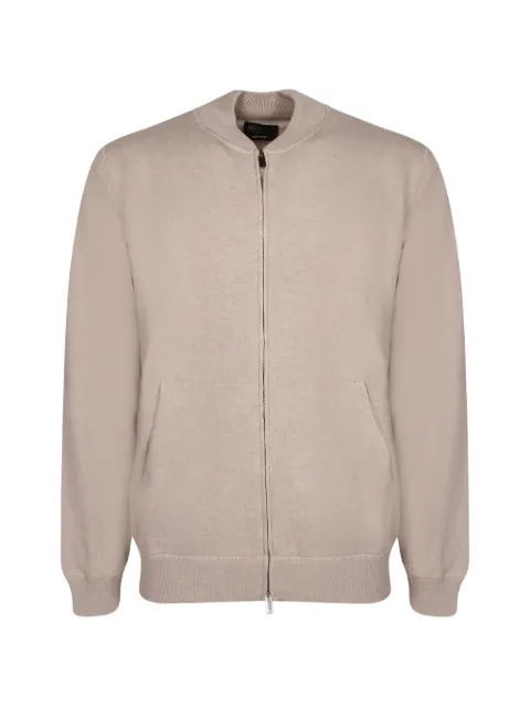 Dell'oglio zip-up cardigan