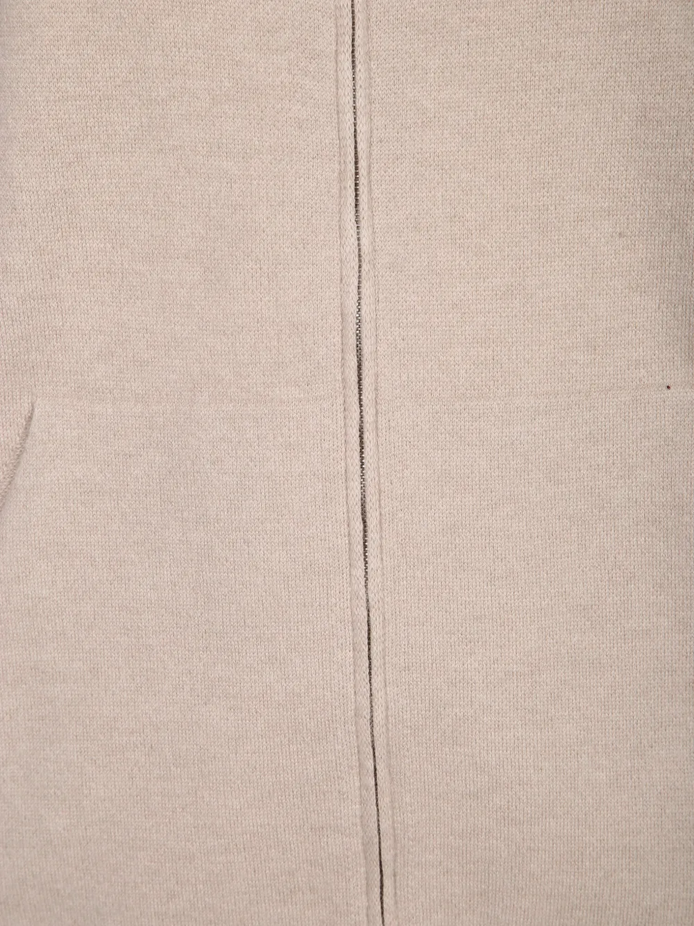 Dell'oglio zip-up cardigan Beige