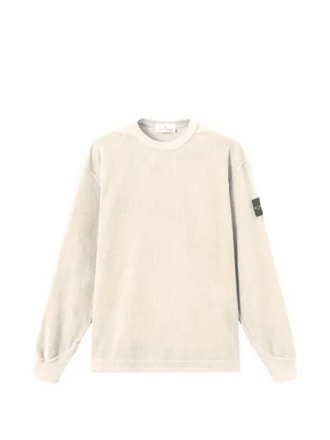 Stone Island corduroy-jersey sweater