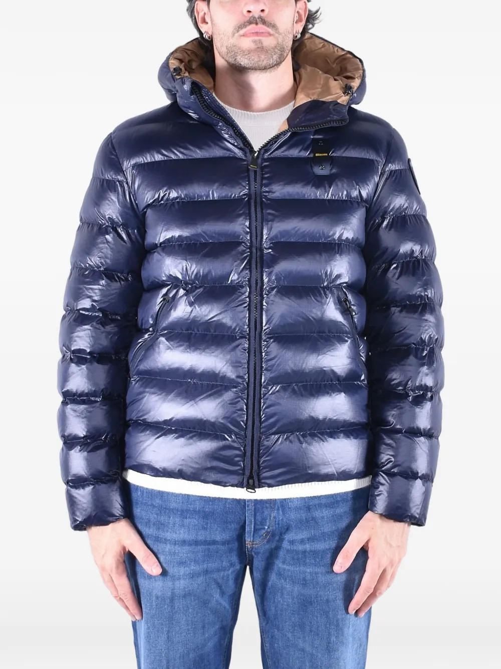 Blauer Adams hooded puffer jacket