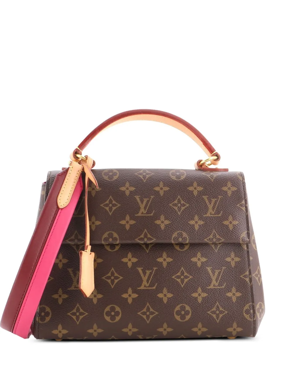 Louis Vuitton Pre-Owned Cluny Top Handle Bag Monogram Canvas BB satchel - Brown