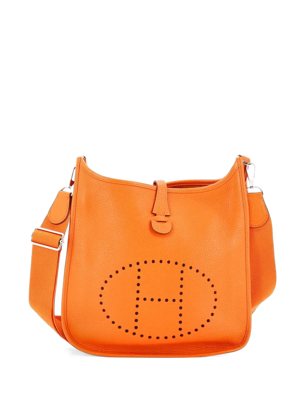 Hermès Pre-Owned Evelyne Bag Gen III Clemence PM crossbody bag - Orange