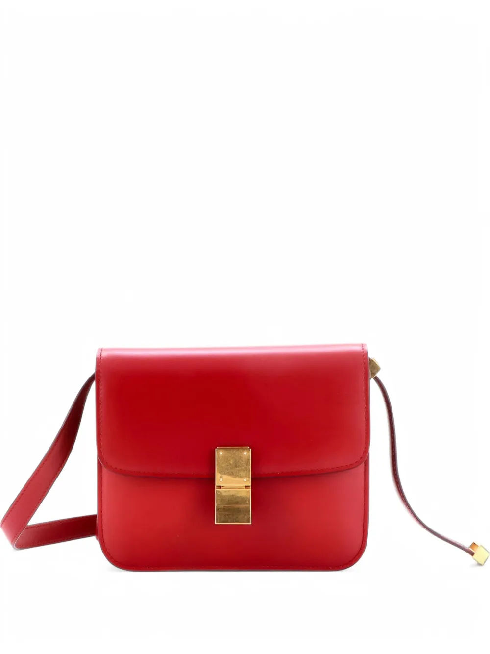 Celine Pre-Owned Classic Box Bag Smooth Leather Teen shoulder bag - Rosso
