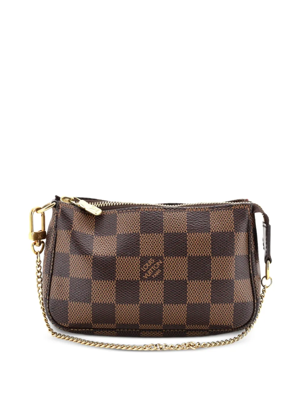 Louis Vuitton Pre-Owned Pochette Accessoires Damier Mini clutch bag - Marrone