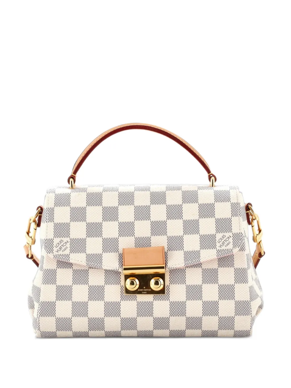 Louis Vuitton Pre-Owned Croisette Handbag Damier crossbody bag - Bianco