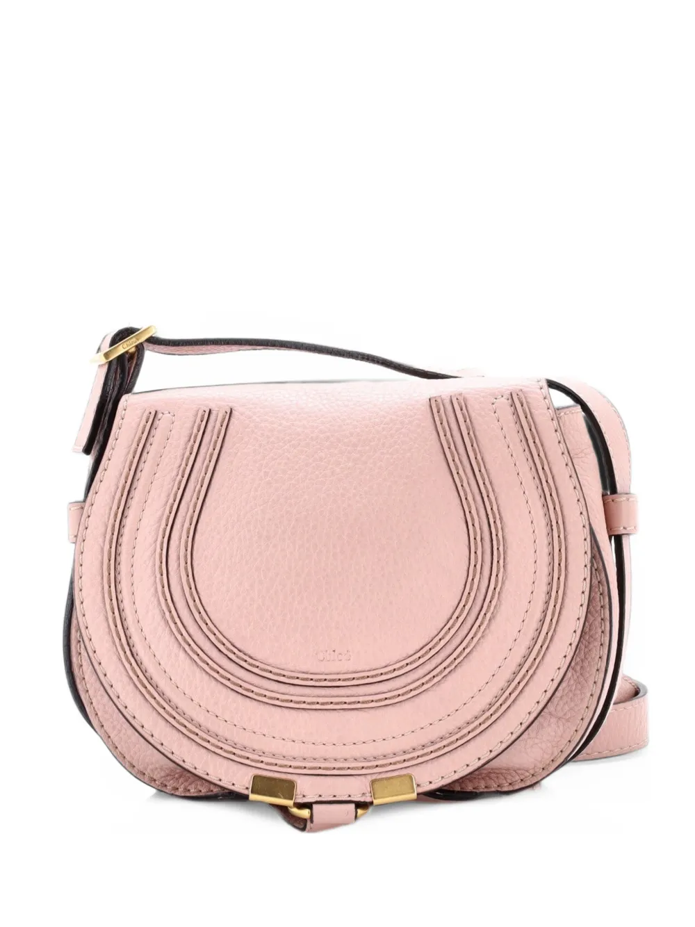 Chloé Pre-Owned Marcie Leather Small crossbody bag - Rosa