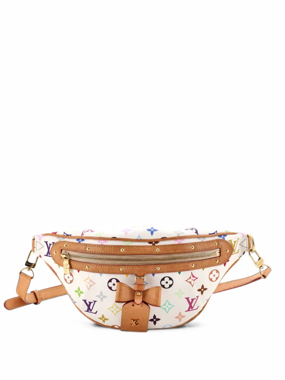 Louis Vuitton Pre-Owned x Takashi Murakami High Rise Bum Bag Monogram Multicolor belt bag - White