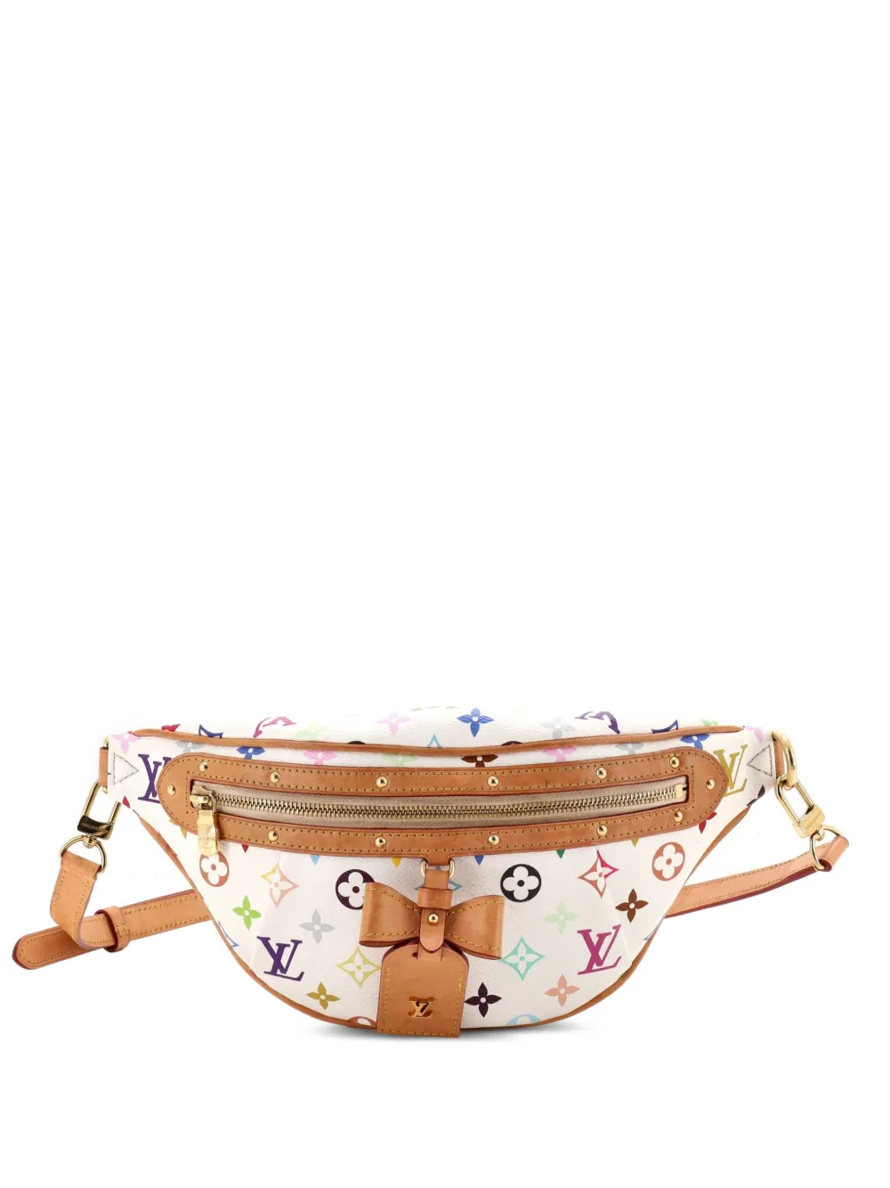 Louis Vuitton Pre-Owned x Takashi Murakami High Rise Bum Bag Monogram Multicolor belt bag - White