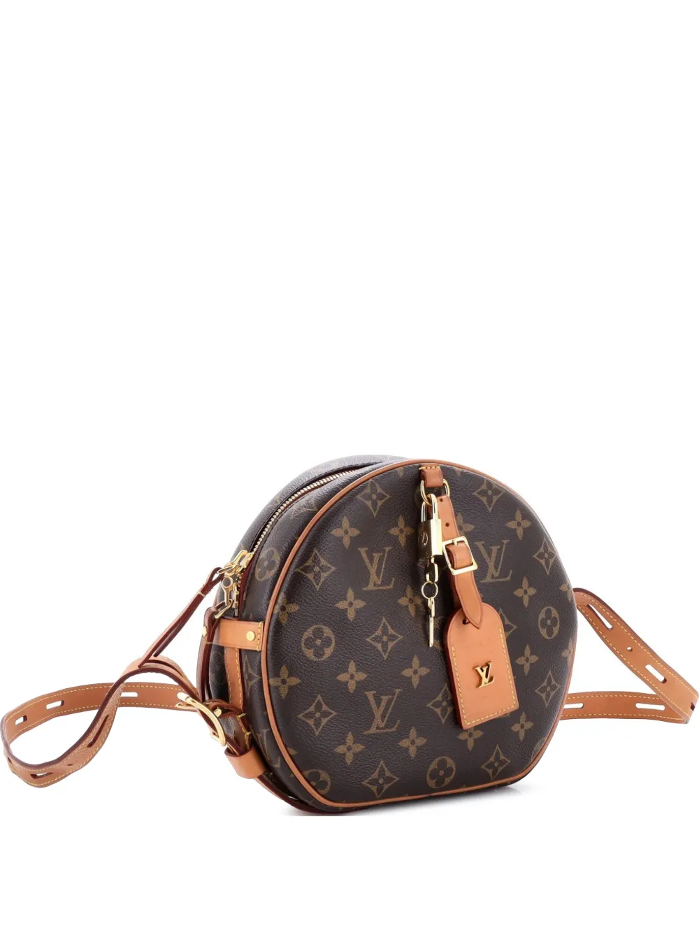 Louis Vuitton Pre-Owned Boite Chapeau Souple Bag Monogram Canvas MM shoulder bag - Brown