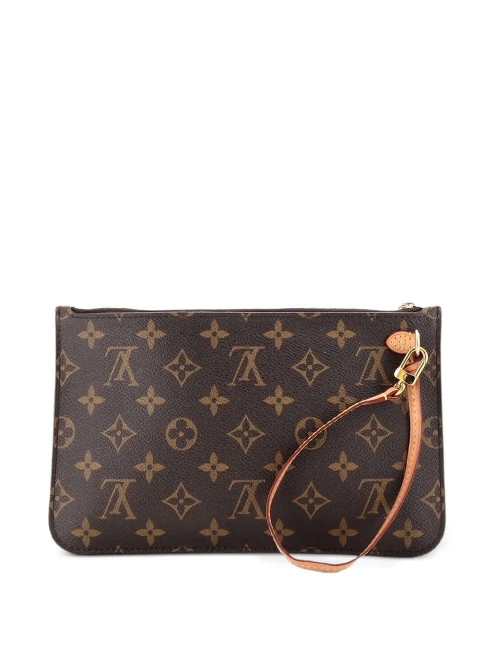 Louis Vuitton Pre-Owned Neverfull Pochette Monogram Canvas Large pouch - Marrone