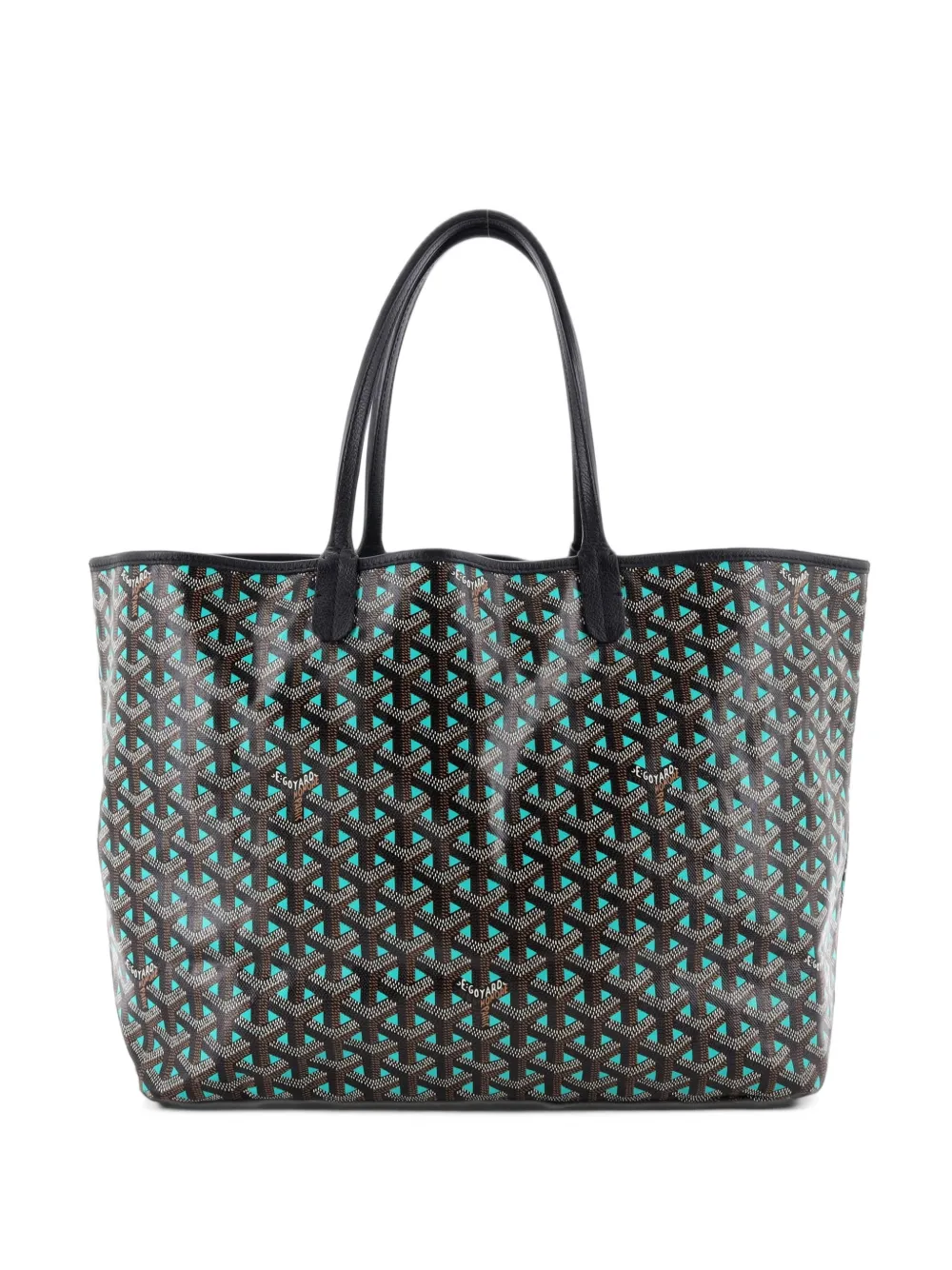 Goyard Pre-Owned Saint Louis Claire Voie Coated Canvas PM tote bag - Grün
