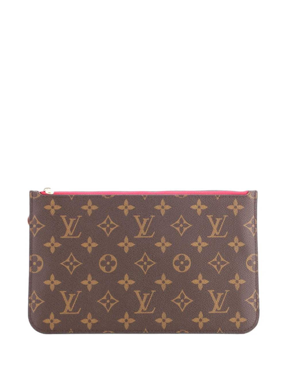 Louis Vuitton Pre-Owned Neverfull Pochette Monogram Canvas Large pouch - Marrone