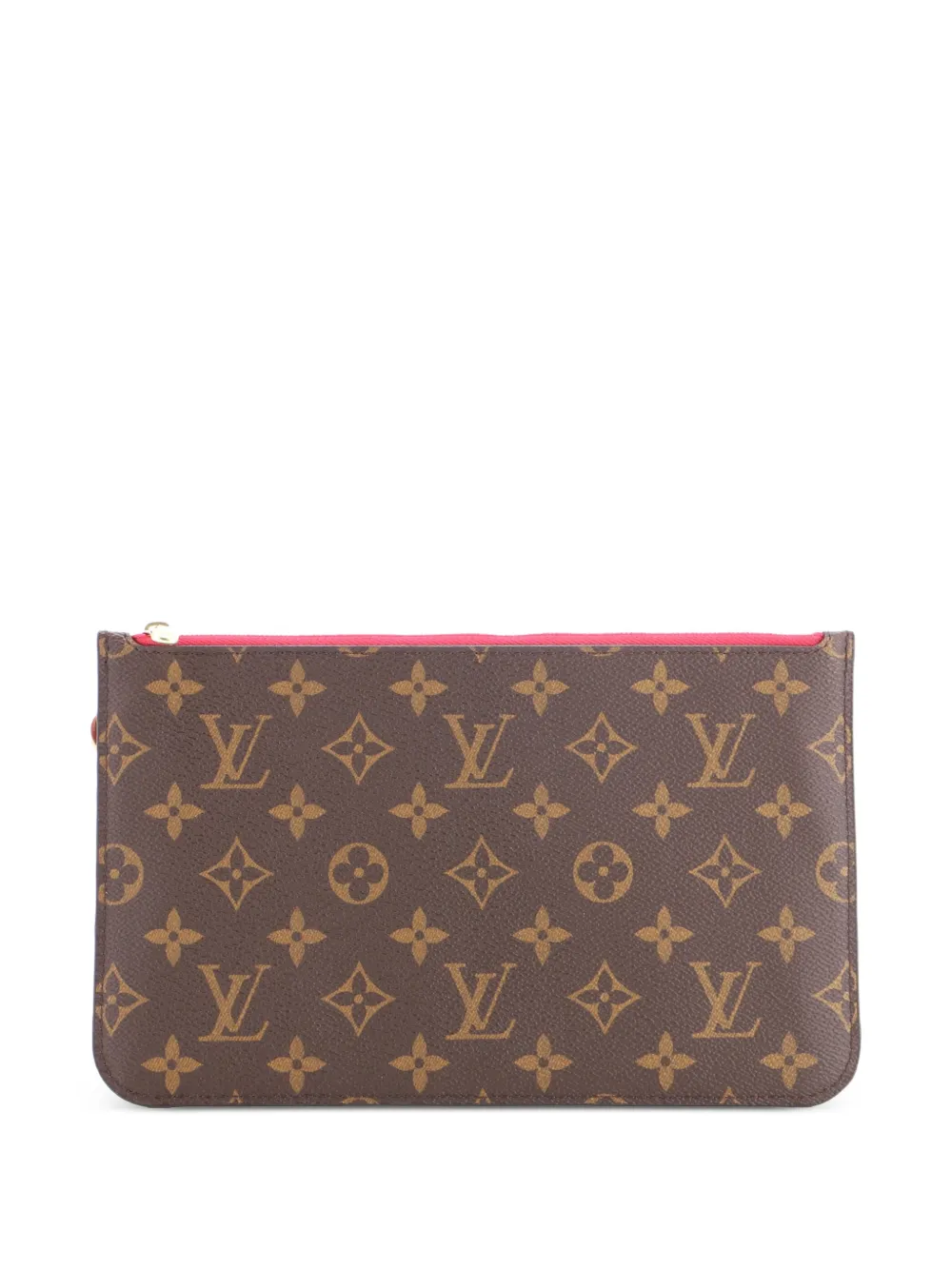 Louis Vuitton Pre-Owned Neverfull Pochette Monogram Canvas Large pouch - Brown