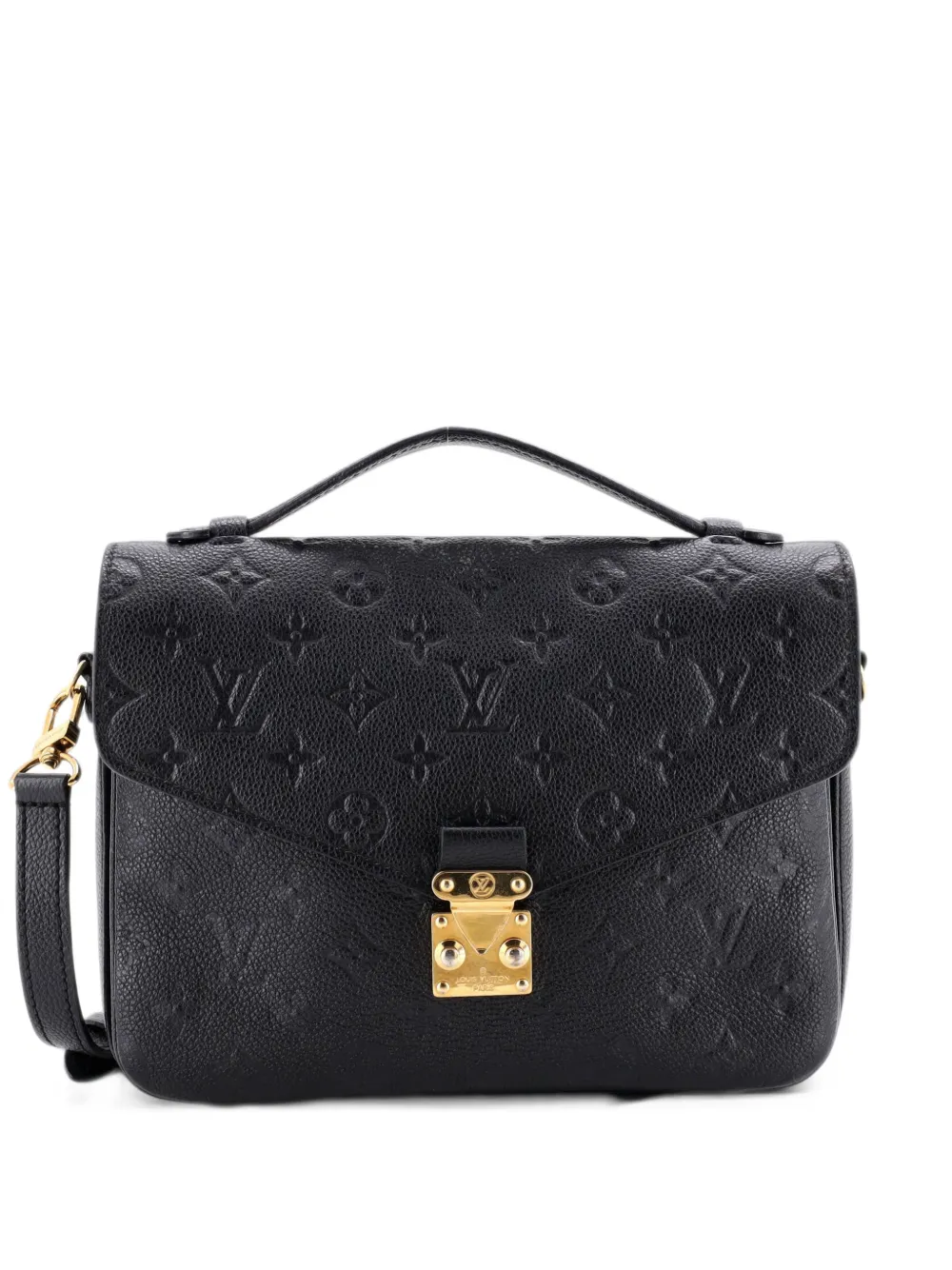 Louis Vuitton Pre-Owned Pochette Metis Monogram Empreinte Leather crossbody bag - Schwarz