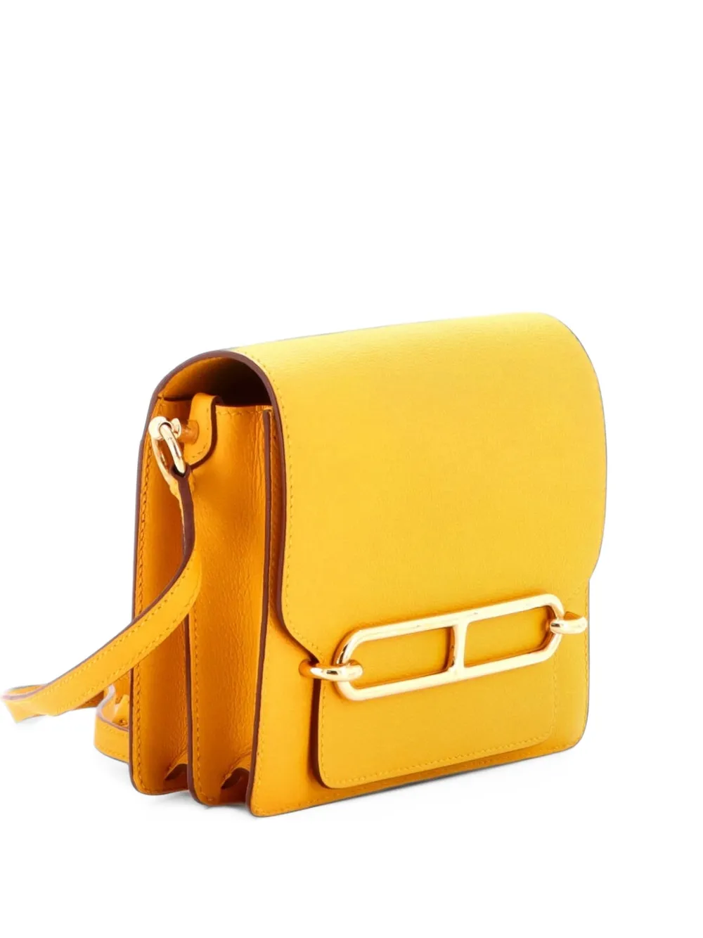 Hermès Pre-Owned Roulis Bag Evercolor 18 crossbody bag - Gelb