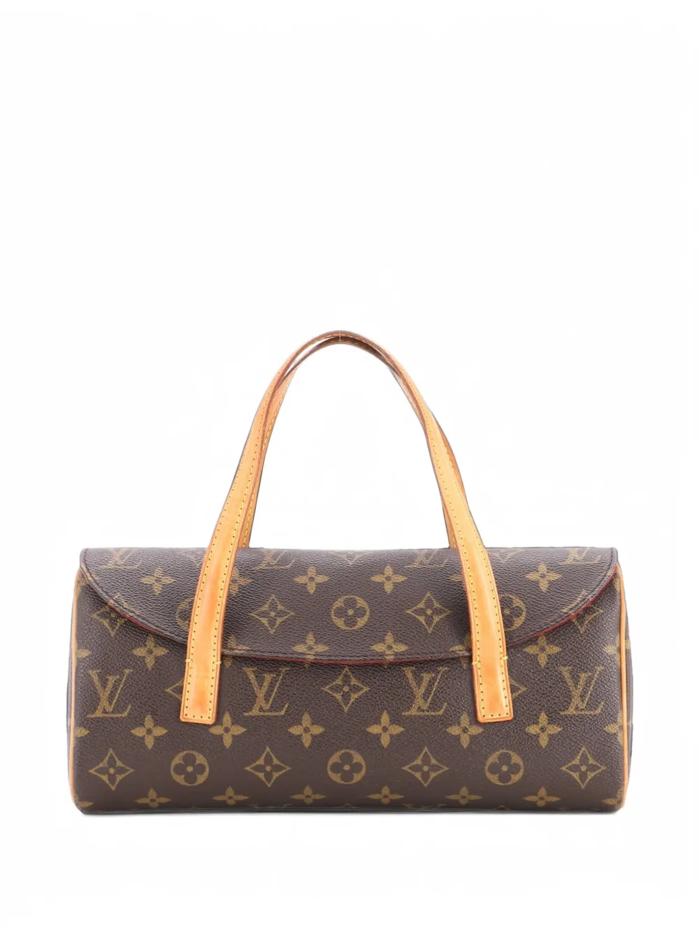 Louis Vuitton Pre-Owned Sonatine Handbag Monogram Canvas satchel - Marrone