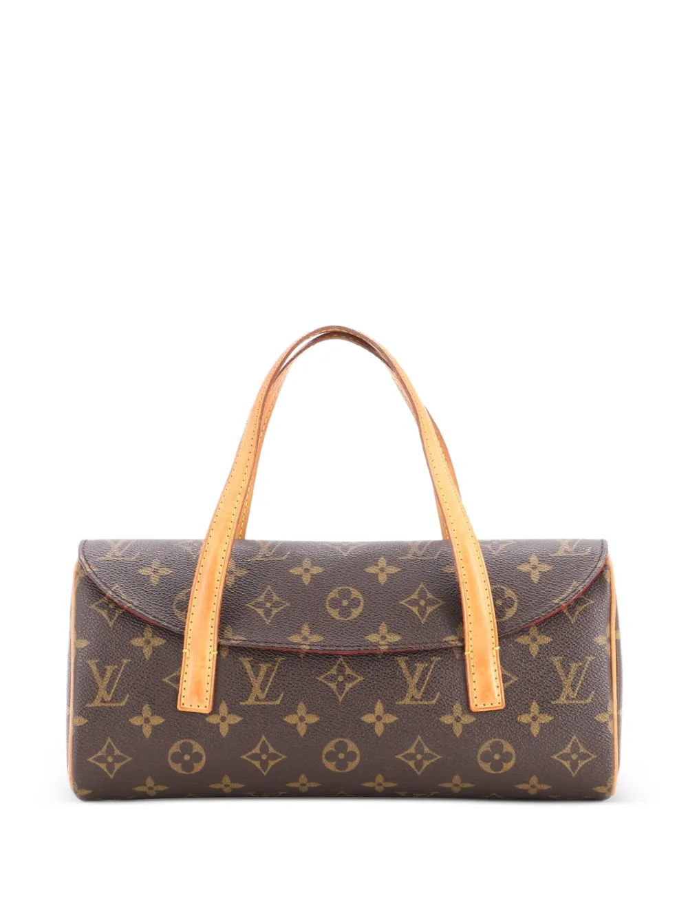 Louis Vuitton Pre-Owned Sonatine Handbag Monogram Canvas satchel - Marrone