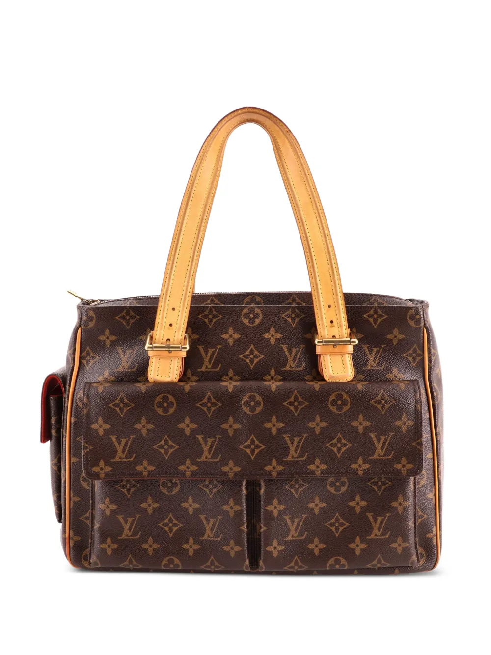 Louis Vuitton Pre-Owned Multipli Cite Handbag Monogram Canvas satchel - Brown
