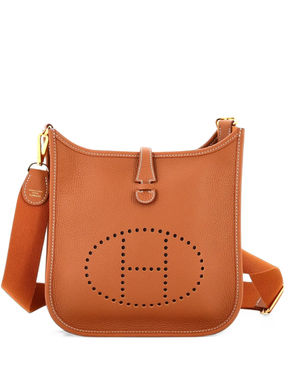 Hermès Pre-Owned Evelyne Bag Gen III Clemence 23 crossbody bag - Brown