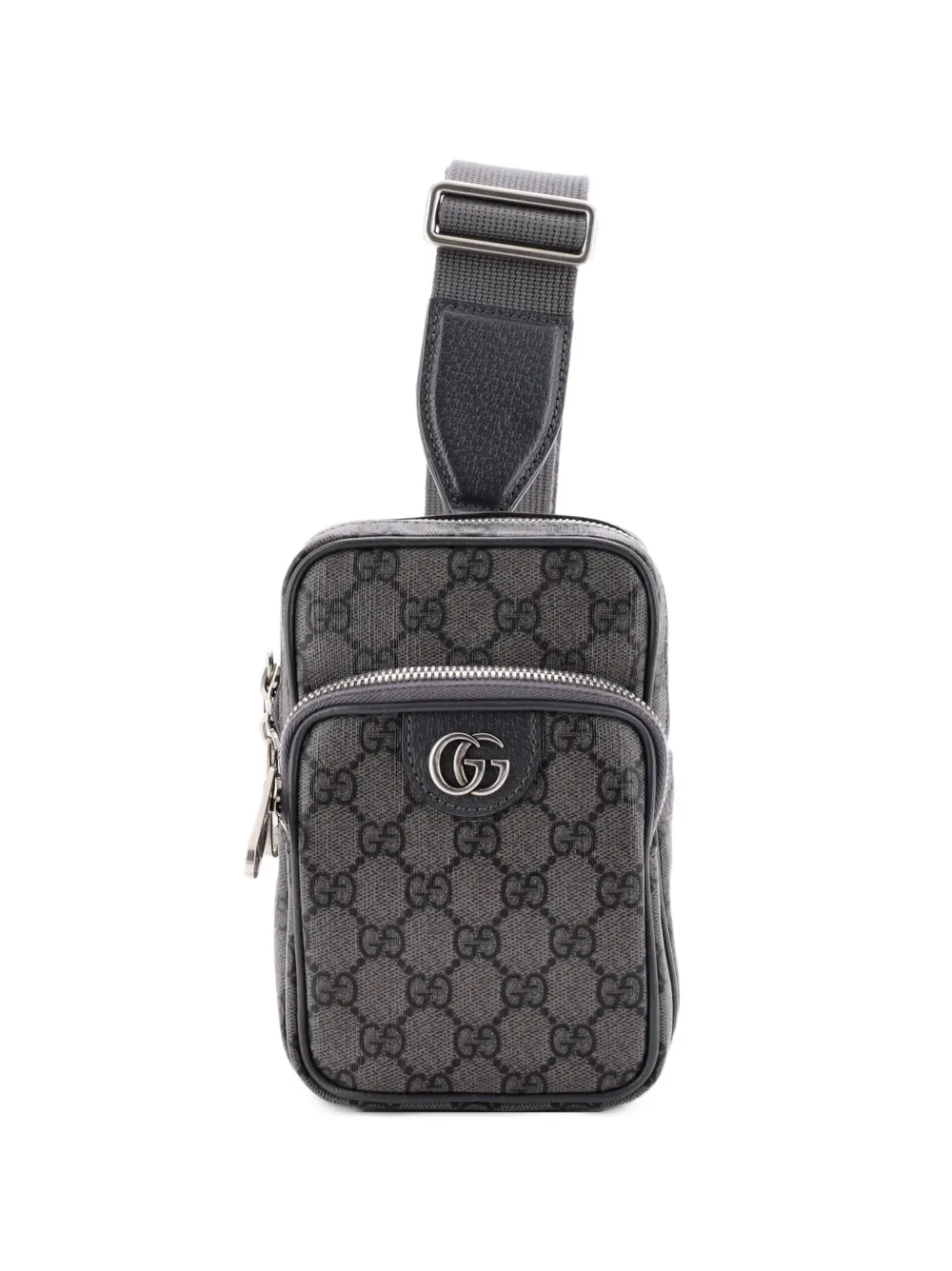 Gucci Pre-Owned Ophidia Sling Bag GG Coated Canvas Mini crossbody bag - Grey