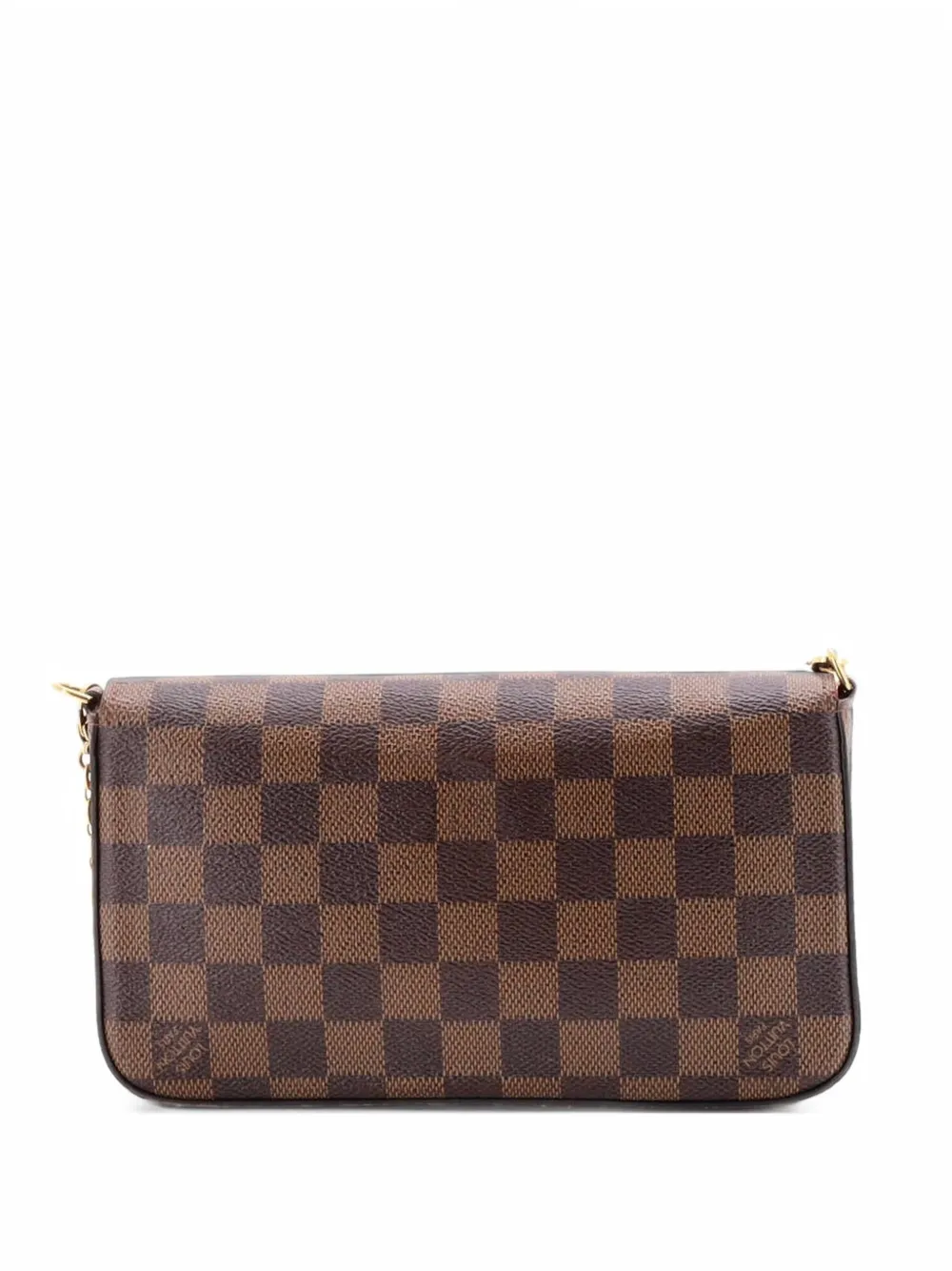 Louis Vuitton Pre-Owned Felicie Pochette Damier crossbody bag - Braun