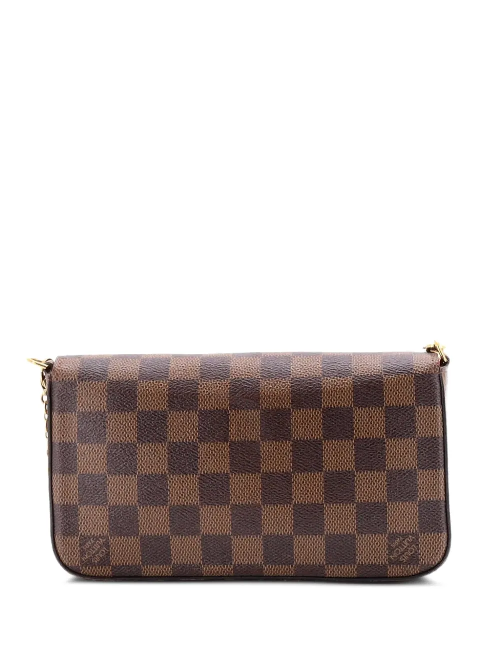 Louis Vuitton Pre-Owned Felicie Pochette Damier crossbody bag - Brown