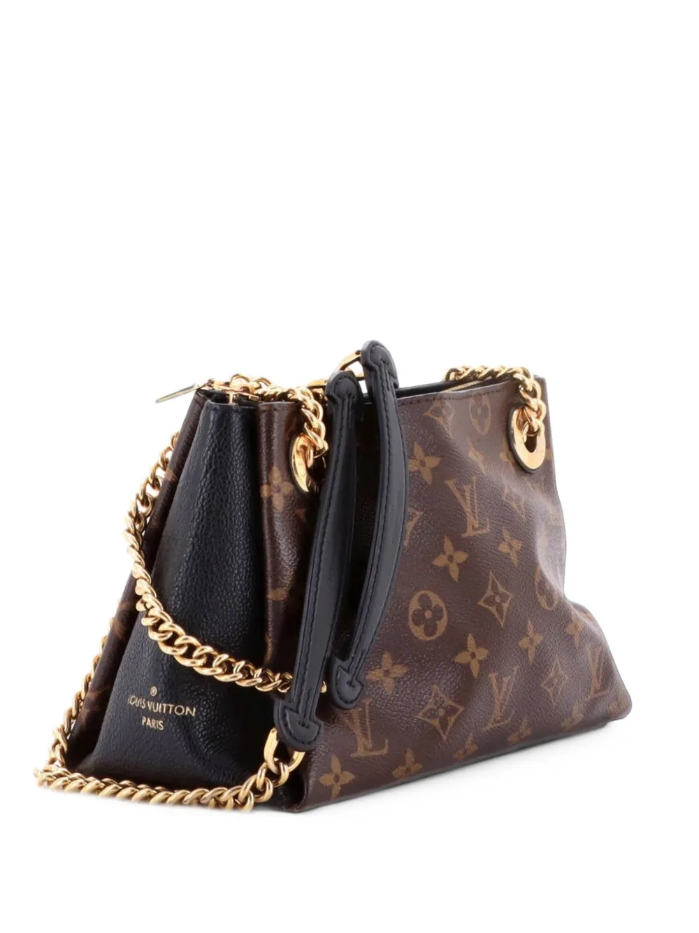 Louis Vuitton Pre-Owned Surene Handbag Monogram Canvas with Leather BB shoulder bag - Schwarz